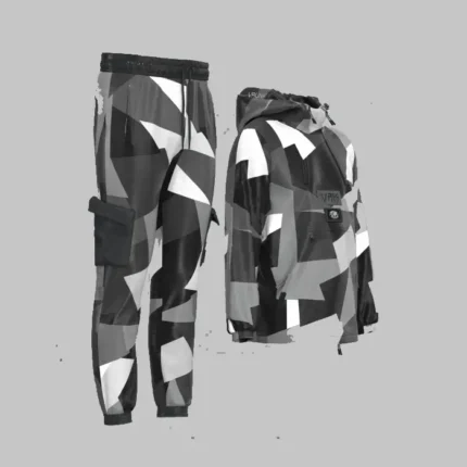 Grey Camouflage Set