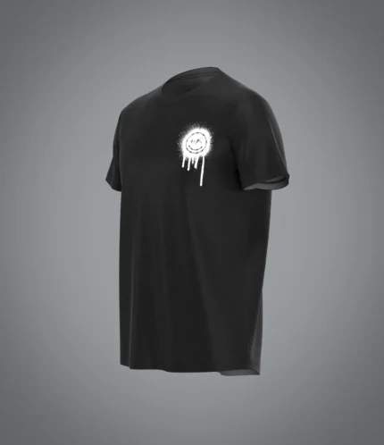 Stick The World Black T Shirt 1
