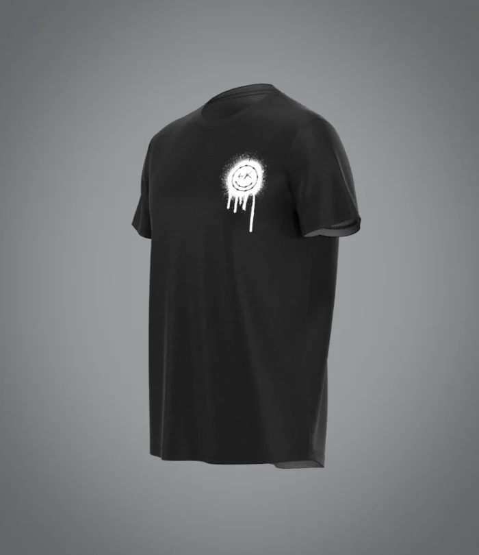 Stick The World Black T Shirt 1