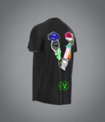 Stick The World Black T Shirt 2